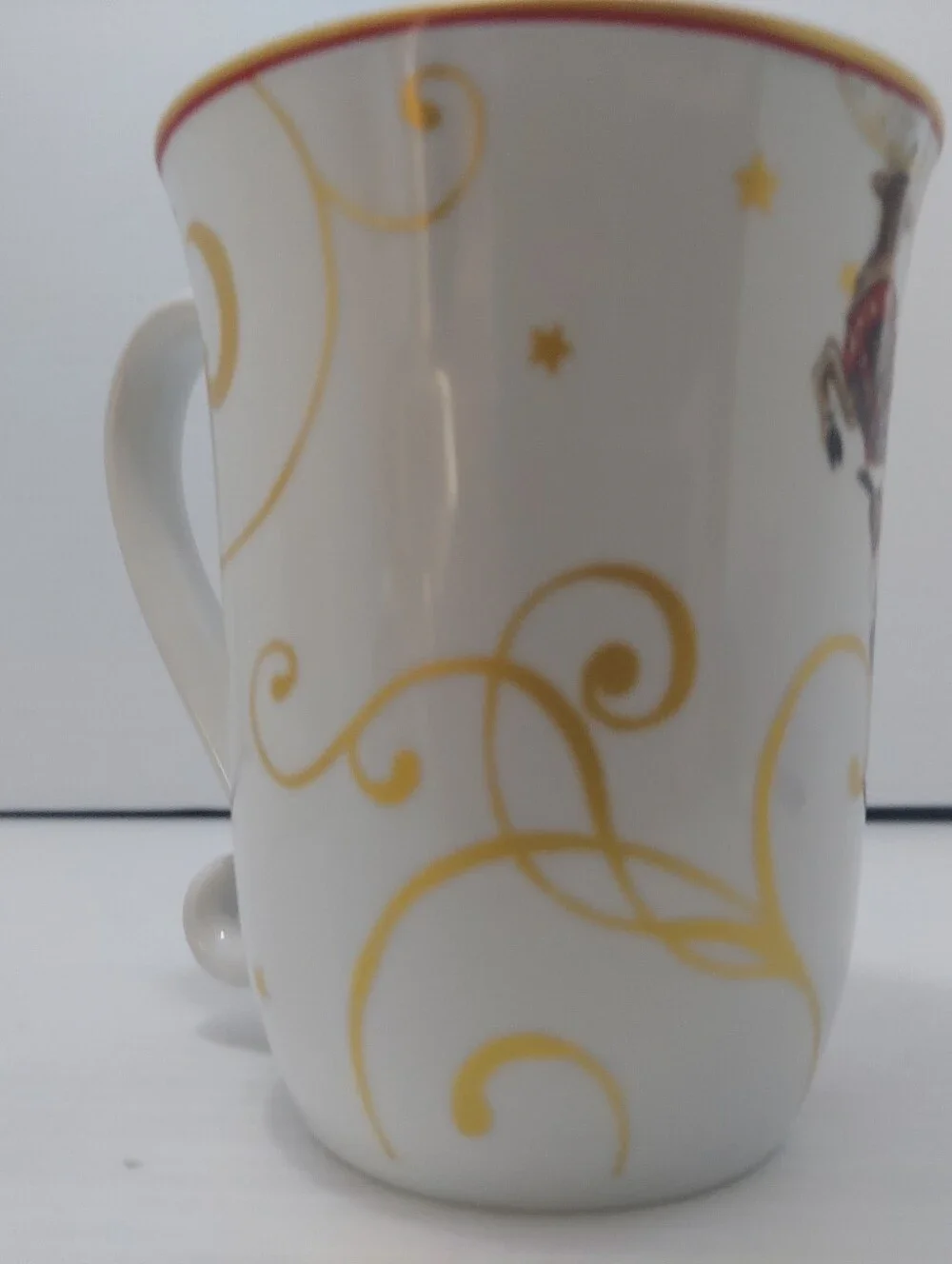 Williams-Sonoma 'Twas the Night Before Christmas Santa/Sleigh Coffee Mug 14 oz